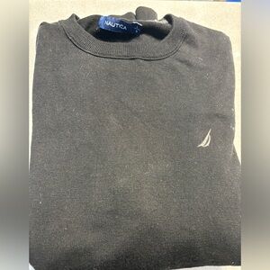 Mens black Nautica sweater